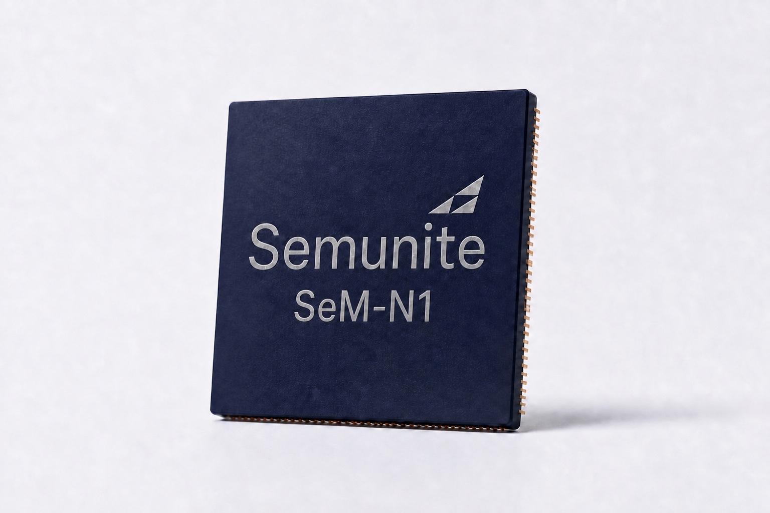 SeM-N1 model name engraved on a Semunite chip package